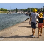 Les quais de la Somme à Saint-Valery