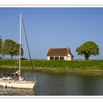 Les quais de la Somme à Saint-Valery