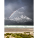 Tempête sur la plage de Berck-sur-mer