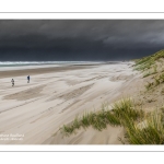 Tempête sur la plage de Berck-sur-mer