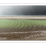 Tempête sur la plage de Berck-sur-mer