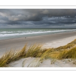 La plage de Quend en hiver