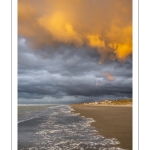 La plage de Quend en hiver