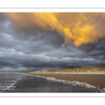 La plage de Quend en hiver