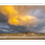 La plage de Quend en hiver