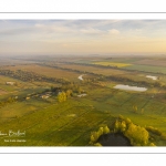 Les marais de la basse vallée de la Somme près de Port-le-Grand