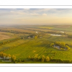 Les marais de la basse vallée de la Somme près de Port-le-Grand