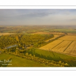 Les marais de la basse vallée de la Somme près de Port-le-Grand