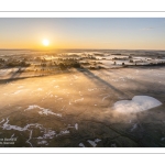 Brume sur le village de Morlay