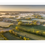Brume sur le village de Morlay