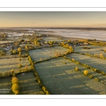 Brume sur le village de Morlay