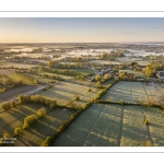 Brume sur le village de Morlay