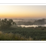 Lever de soleil sur le marais