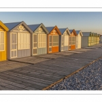 Les cabines de plages à Cayeux sur mer