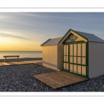 Les cabines de plages à Cayeux sur mer