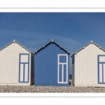 Les cabines de plages à Cayeux sur mer