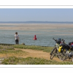 Vacanciers au cap Hornu près de Saint-Valery-sur-Somme -