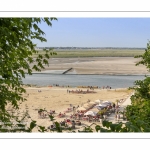 Vacanciers au cap Hornu près de Saint-Valery-sur-Somme -