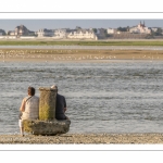 Vacanciers au cap Hornu près de Saint-Valery-sur-Somme -