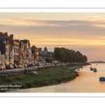 Crépuscule sur le chenal de la Somme à Saint-Valery-sur-Somme