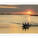 Crépuscule sur le chenal de la Somme à Saint-Valery-sur-Somme