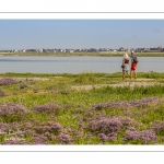 Promeneurs au Cap hornu en Baie de Somme