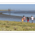 Promeneurs au Cap hornu en Baie de Somme