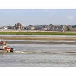 Pêcheurs dans le chenal de la Somme, depuis le Cap hornu face au Crotoy