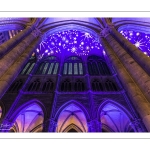 La cathédrale d'Amiens illuminée