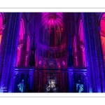 La cathédrale d'Amiens illuminée