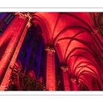 La cathédrale d'Amiens illuminée