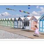 Festival des cerfs-volants à Cayeux-sur-mer sur le chemin des planches.