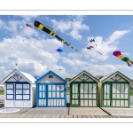 Festival des cerfs-volants à Cayeux-sur-mer sur le chemin des planches.