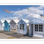 Festival des cerfs-volants à Cayeux-sur-mer sur le chemin des planches.