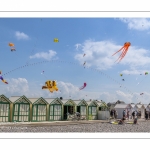 Festival des cerfs-volants à Cayeux-sur-mer sur le chemin des planches.