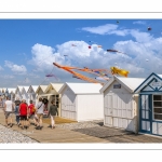 Festival des cerfs-volants à Cayeux-sur-mer sur le chemin des planches.