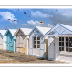 Festival des cerfs-volants à Cayeux-sur-mer sur le chemin des planches.