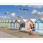 Festival des cerfs-volants à Cayeux-sur-mer sur le chemin des planches.