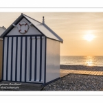 Le chemin des planches à Cayeux sur mer