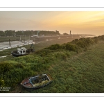 Le port du Hourdel au petit matin