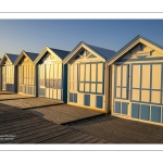 Les cabines de plage du chemin des planches