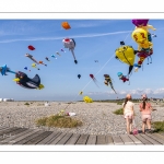 Le festival de Cerfs-volants le long du chemin des planches