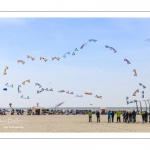 France, Pas-de-Calais (62), Côte d'Opale, Berck-sur-mer, Rencontres Internationales de Cerfs-Volantsde Berck-sur-mer, pendant 9 jours la ville accuille 500 cerfvolistes du monde entier pour l'une des plus importantes manifestations de cerfs-volants au monde  // France, Pas-de-Calais (62), Opale Coast, Berck-sur-mer, Berck-sur-Mer International Kite Meetings, during 9 days the city welcomes 500 kites from all over the world for one of the most important kite events in the world