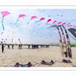 France, Pas-de-Calais (62), Côte d'Opale, Berck-sur-mer, Rencontres Internationales de Cerfs-Volantsde Berck-sur-mer, pendant 9 jours la ville accuille 500 cerfvolistes du monde entier pour l'une des plus importantes manifestations de cerfs-volants au monde  // France, Pas-de-Calais (62), Opale Coast, Berck-sur-mer, Berck-sur-Mer International Kite Meetings, during 9 days the city welcomes 500 kites from all over the world for one of the most important kite events in the world