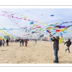 France, Pas-de-Calais (62), Côte d'Opale, Berck-sur-mer, Rencontres Internationales de Cerfs-Volantsde Berck-sur-mer, pendant 9 jours la ville accuille 500 cerfvolistes du monde entier pour l'une des plus importantes manifestations de cerfs-volants au monde  // France, Pas-de-Calais (62), Opale Coast, Berck-sur-mer, Berck-sur-Mer International Kite Meetings, during 9 days the city welcomes 500 kites from all over the world for one of the most important kite events in the world