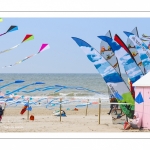 France, Pas-de-Calais (62), Côte d'Opale, Berck-sur-mer, Rencontres Internationales de Cerfs-Volantsde Berck-sur-mer, pendant 9 jours la ville accuille 500 cerfvolistes du monde entier pour l'une des plus importantes manifestations de cerfs-volants au monde  // France, Pas-de-Calais (62), Opale Coast, Berck-sur-mer, Berck-sur-Mer International Kite Meetings, during 9 days the city welcomes 500 kites from all over the world for one of the most important kite events in the world