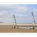 Les chars-à-voile à Ault