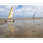 Les chars-à-voile à Ault