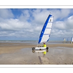 Les chars-à-voile à Ault