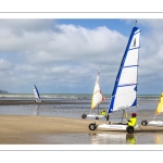 Les chars-à-voile à Ault